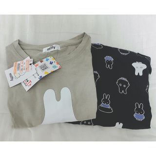 シマムラ(しまむら)のミッフィー　キャラクターTシャツ＆ステテコセット(Tシャツ(半袖/袖なし))