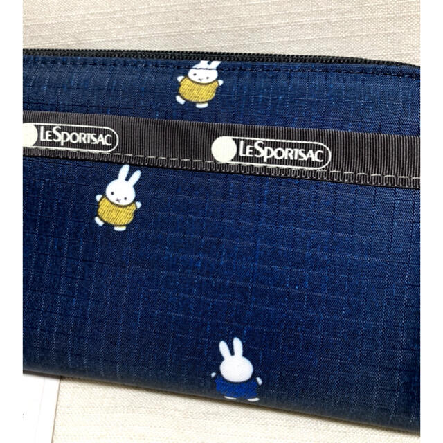 【新品】LeSportsac 長財布 ミッフィーアンドフレンズ　ネイビー