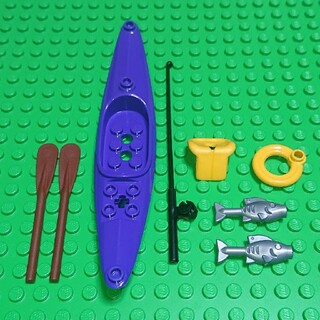 レゴ(Lego)の【新品】LEGO 魚釣り《Ｅ１》レゴ ミニフィグアイテム(その他)