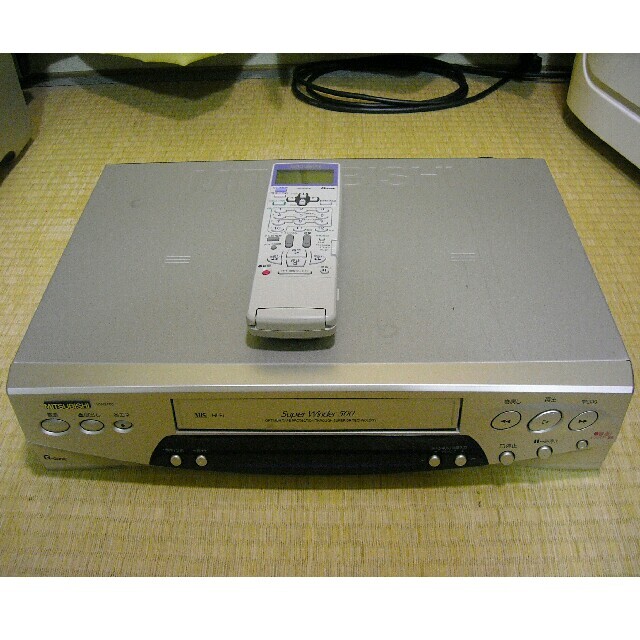 三菱(ミツビシ)の三菱 VHS Hi-Fi ビデオデッキ HV-G100 録画&再生OK スマホ/家電/カメラのテレビ/映像機器(その他)の商品写真