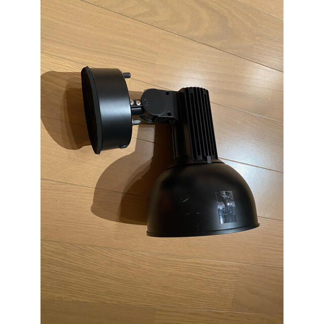 Panasonic(パナソニック)のスポットライト×2 Panasonic 防雨　照明　ランプ　ブラック インテリア/住まい/日用品のライト/照明/LED(天井照明)の商品写真