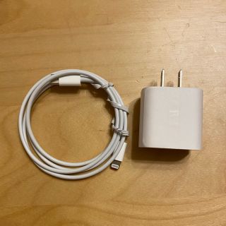 アップル(Apple)の【川口様専用ページ】【Apple】純正ligtningケーブル(バッテリー/充電器)