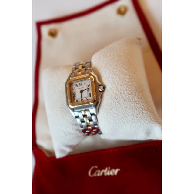 Cartier カルティエ パンテール コンビ 1ロウ レディース 腕時計レディース