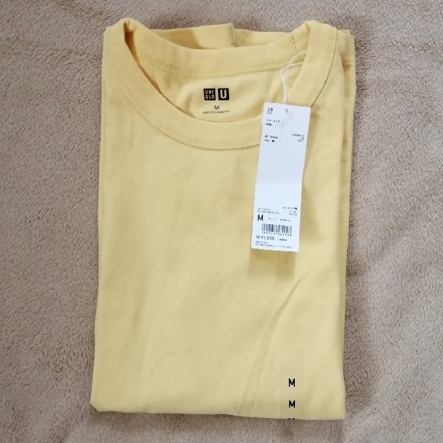 UNIQLO(ユニクロ)の【タグ付き】ユニクロ UNIQLO クルーネックT（半袖） メンズのトップス(Tシャツ/カットソー(半袖/袖なし))の商品写真