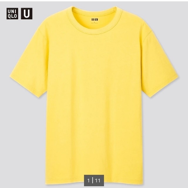 UNIQLO(ユニクロ)の【タグ付き】ユニクロ UNIQLO クルーネックT（半袖） メンズのトップス(Tシャツ/カットソー(半袖/袖なし))の商品写真