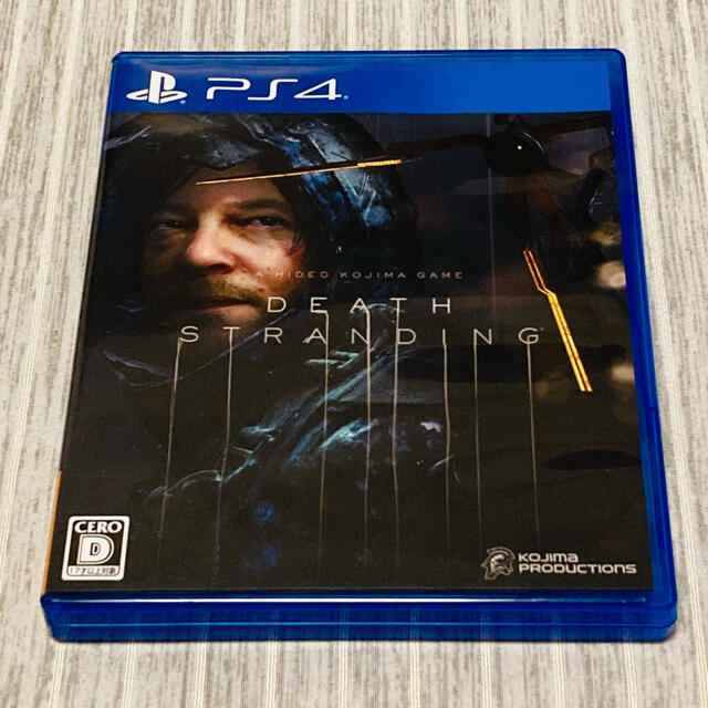 PlayStation4(プレイステーション4)のDEATH STRANDING（デス・ストランディング） PS4 エンタメ/ホビーのゲームソフト/ゲーム機本体(家庭用ゲームソフト)の商品写真