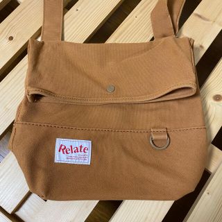 ビームス(BEAMS)のRelate ショルダーバッグ　キャメル(ショルダーバッグ)