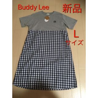 バディーリー(Buddy Lee)の【新品】Buddy Lee マタニティワンピース　授乳服　Lサイズ(マタニティワンピース)