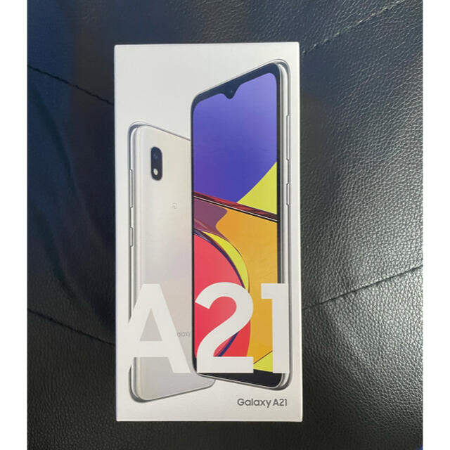 Galaxy - 未使用 SIMフリー Galaxy A21 SCV49 White 白 の通販 by ...