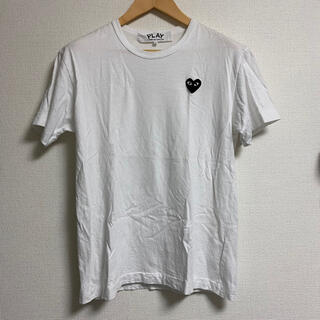 ブラックコムデギャルソン(BLACK COMME des GARCONS)のplay コムデギャルソン ハート tシャツ L(Tシャツ/カットソー(半袖/袖なし))