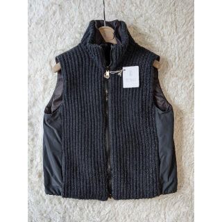 ブルネロクチネリ(BRUNELLO CUCINELLI)のマナ様 お取り置き ブルネロクチネリ カシミア リバーシブル ダウンベスト xs(ダウンベスト)