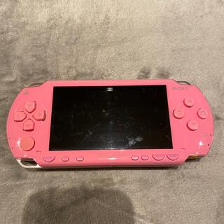 プレイステーションポータブル(PlayStation Portable)のPSP-1000PK(携帯用ゲーム機本体)
