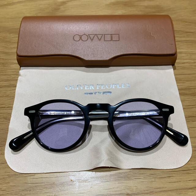 ブラックレンズカラー【入手困難】OLIVER PEOPLES Gregory Peck-J