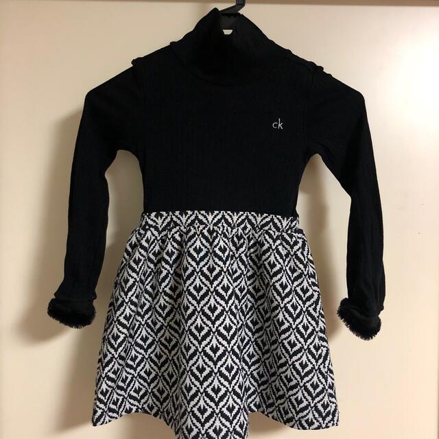 Calvin Klein(カルバンクライン)のカルバンクラインジーンズ　ワンピース　6T キッズ/ベビー/マタニティのキッズ服女の子用(90cm~)(ワンピース)の商品写真