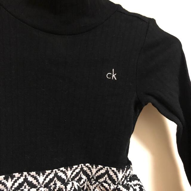 Calvin Klein(カルバンクライン)のカルバンクラインジーンズ　ワンピース　6T キッズ/ベビー/マタニティのキッズ服女の子用(90cm~)(ワンピース)の商品写真