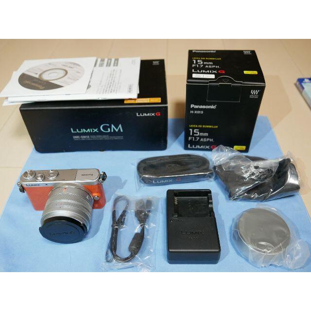 [極美品] Lumix GM1 ボディ + Leica 15mm F1.7