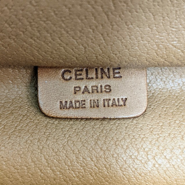 celine(セリーヌ)の美品 CELINE セリーヌ マカダム ハンドバッグ バニティ レディースのファッション小物(ポーチ)の商品写真