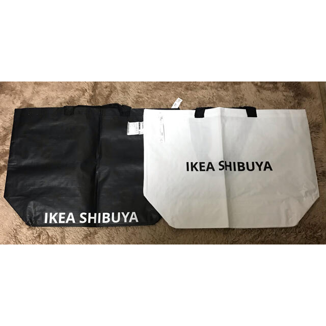 IKEA(イケア)のIKEA  shibuya エコバック　白黒m2 レディースのバッグ(エコバッグ)の商品写真