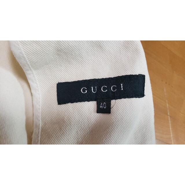 Gucci(グッチ)のGUCCI　グッチ　デニムジャケット レディースのジャケット/アウター(Gジャン/デニムジャケット)の商品写真