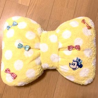 ミニーマウス(ミニーマウス)のディズニー　ミニーちゃん　リボンクッション(クッション)