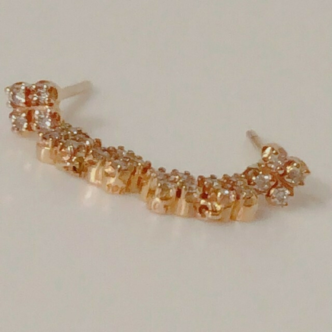 K10 ダイヤ ピアス 0.14ct 10金 3