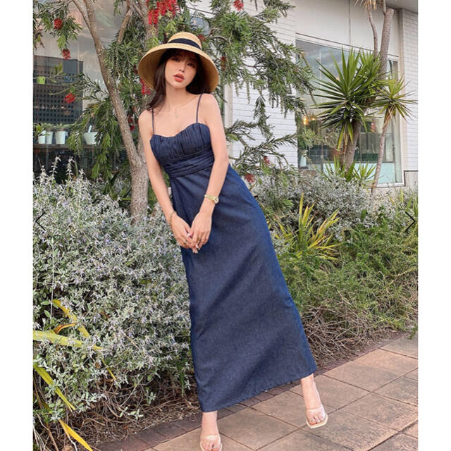 独特な eimy eimy バックストラップリングワンピース istoire istoire