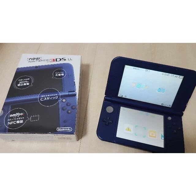 ニンテンドー3DS メタリックブルー の通販 by あゆみ's shop｜ニンテンドー3DSならラクマ - Nintendo 3ds ll 得価NEW