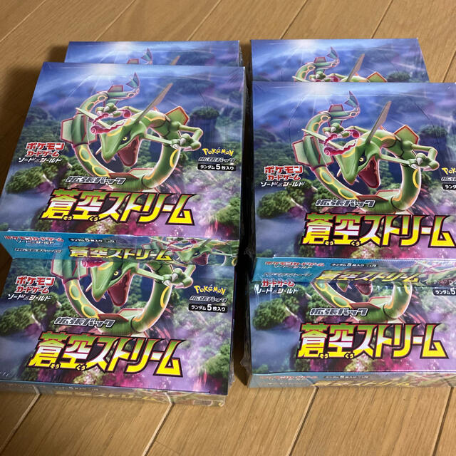 本物新品保証】 ポケモン - 蒼空ストリーム シュリンク付き 6BOX Box ...