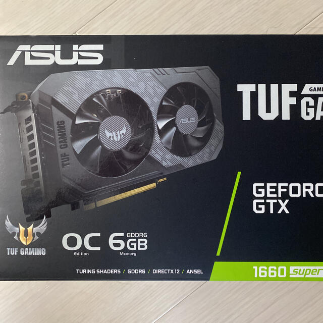 ASUS TUF GTX 1660superPCパーツ