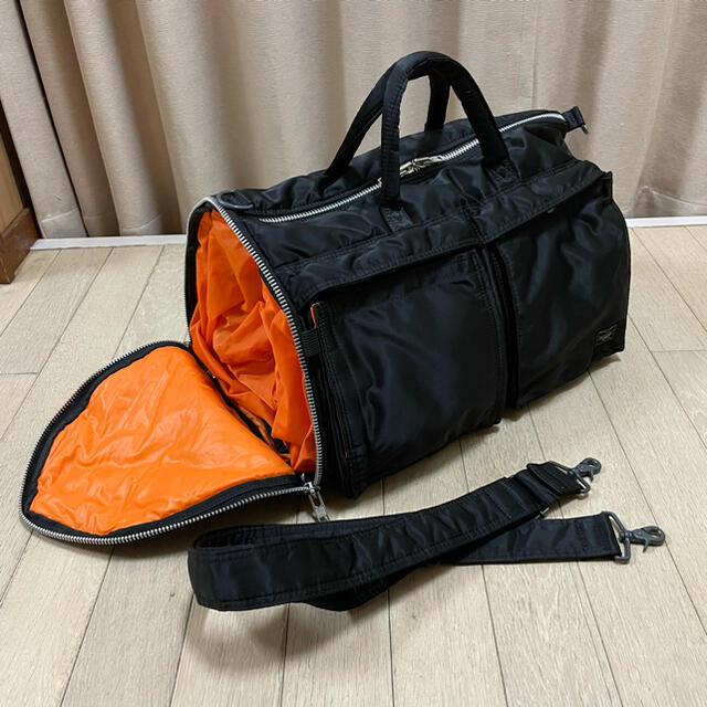 美品 ヘッドポーター タンカー 2way ボストンバッグ ブラック