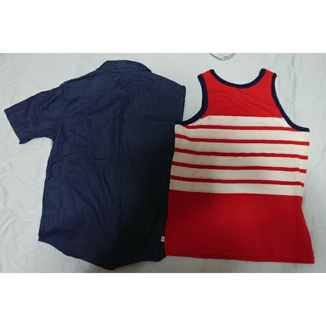 GAP(ギャップ)の男児GAPセットアップ キッズ/ベビー/マタニティのキッズ服男の子用(90cm~)(Tシャツ/カットソー)の商品写真