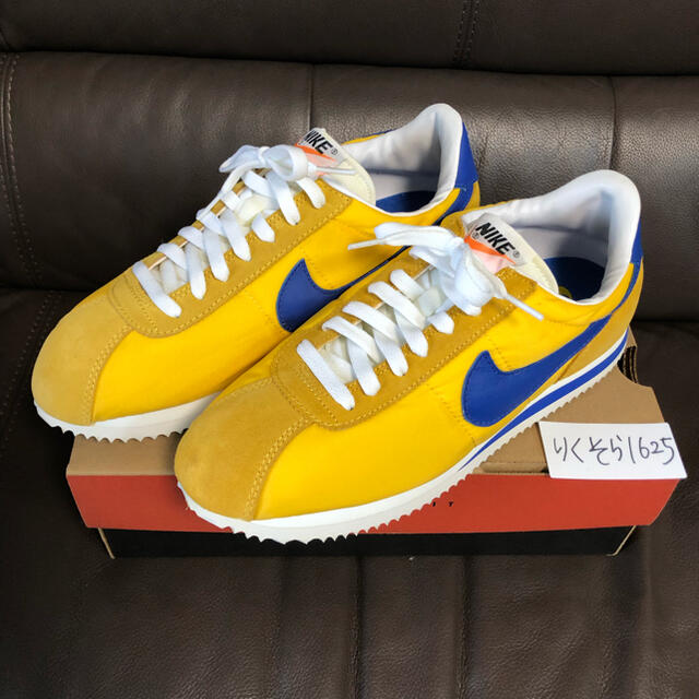 スニーカー28cm 96年製 NIKE CORTEZ 黄青 デッドストック