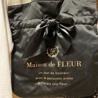 メゾンドフルール(Maison de FLEUR)のMaison de FLEUR リボントートバッグ(トートバッグ)