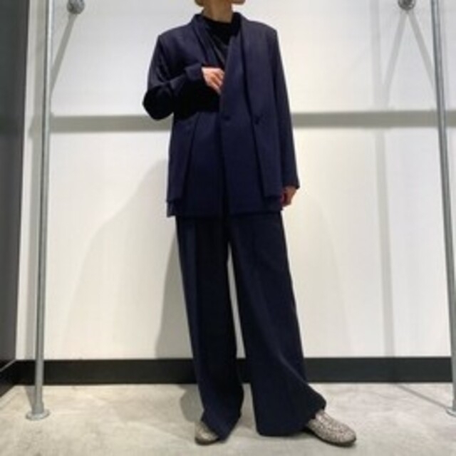 LAD MUSICIAN(ラッドミュージシャン)のethosens セットアップ 20aw ネイビー メンズのスーツ(セットアップ)の商品写真