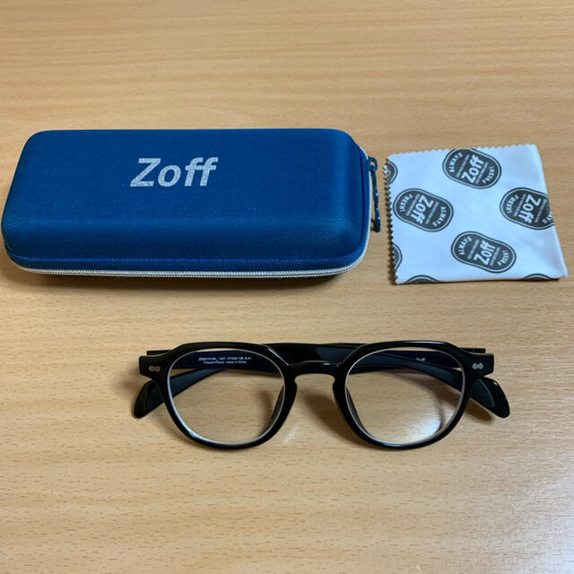 Zoff ゾフ CLASSIC (クラシック) クラウンパント　メガネ　ブラック