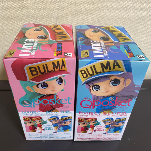 BANDAI(バンダイ)の 【ドラゴンボールQ posket-BULUMA-Ⅱ】A、Ｂカラーセット エンタメ/ホビーのフィギュア(アニメ/ゲーム)の商品写真