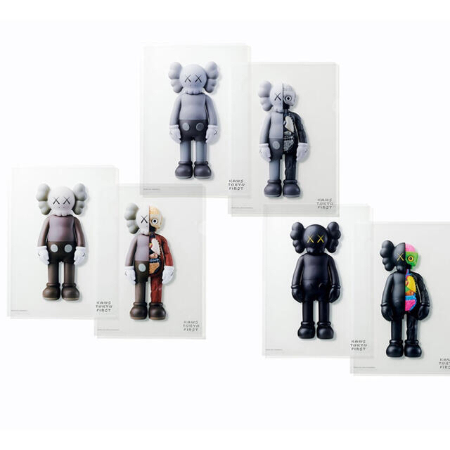 全15種　KAWS TOKYO FIRST クリアファイル　人気完売品 エンタメ/ホビーのアニメグッズ(クリアファイル)の商品写真