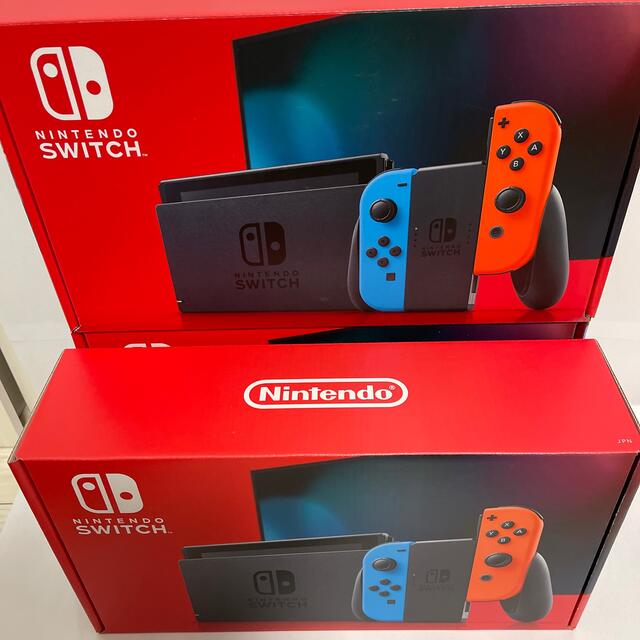 Nintendo Switch(ニンテンドースイッチ)のNintendo Switch ネオン エンタメ/ホビーのゲームソフト/ゲーム機本体(家庭用ゲーム機本体)の商品写真