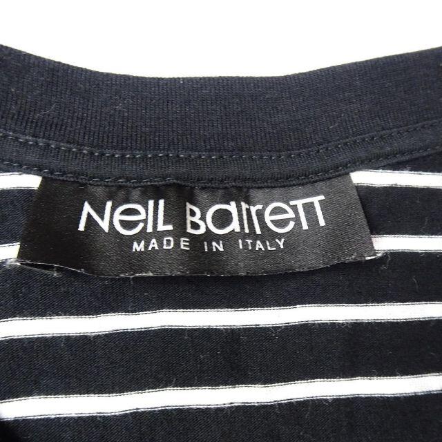 通常の使用感のお品DNeil Barrett　ニールバレット　サンダー　ボーダー　Tシャツ