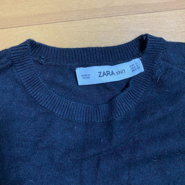 ZARA(ザラ)のZARA ノースリーブニット レディースのトップス(タンクトップ)の商品写真