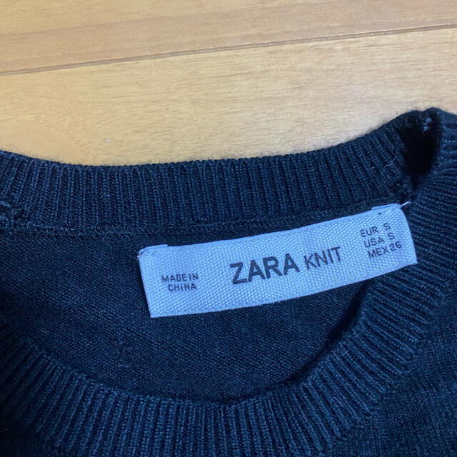 ZARA(ザラ)のZARA ノースリーブニット レディースのトップス(タンクトップ)の商品写真