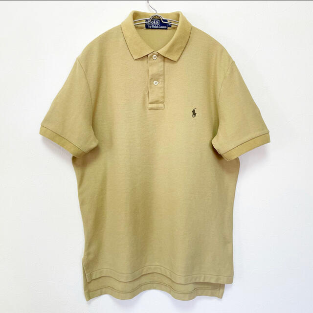 POLO RALPH LAUREN(ポロラルフローレン)のPolo Ralph Lauren ポロラルフローレン ベージュ 半袖ポロシャツ メンズのトップス(ポロシャツ)の商品写真