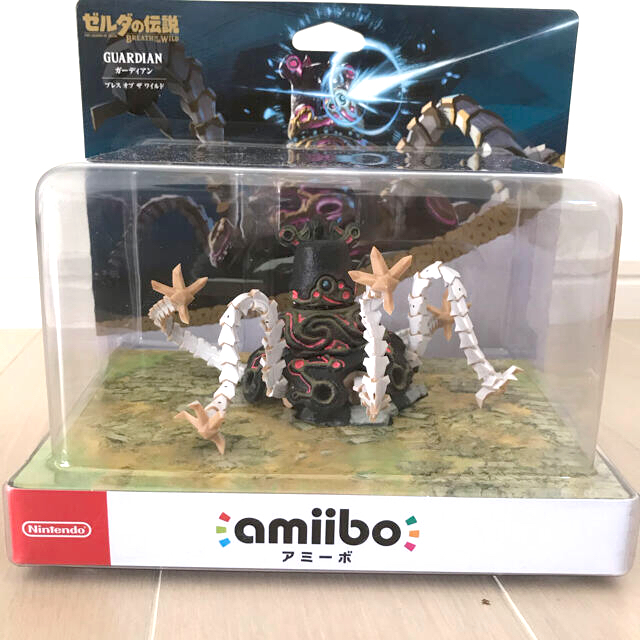 Nintendo Switch(ニンテンドースイッチ)の新品amiiboゼルダの伝説　ガーディアン、ボコブリン、ロフトバード エンタメ/ホビーのフィギュア(ゲームキャラクター)の商品写真