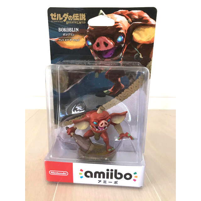 新品amiiboゼルダの伝説　ガーディアン、ボコブリン、ロフトバード