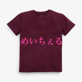 ネクスト(NEXT)の【新品】next プラム クルーネックTシャツ（ボーイズ）(Tシャツ/カットソー)