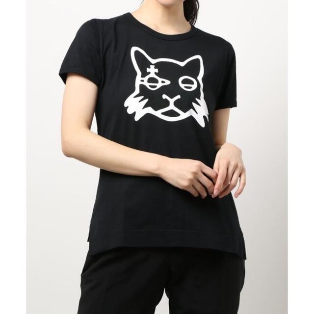 Vivienne Westwood(ヴィヴィアンウエストウッド)の最終価格　キャットプリント クラシックTシャツ レディースのトップス(Tシャツ(半袖/袖なし))の商品写真