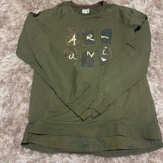 アルマーニ ジュニア(ARMANI JUNIOR)の※今だけ300円引き　迷彩柄ロンT アルマーニジュニア(Tシャツ/カットソー)