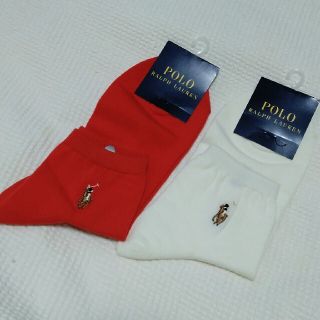 ポロラルフローレン(POLO RALPH LAUREN)の専用　新品ラルフローレンレディース靴下２足セット(ソックス)