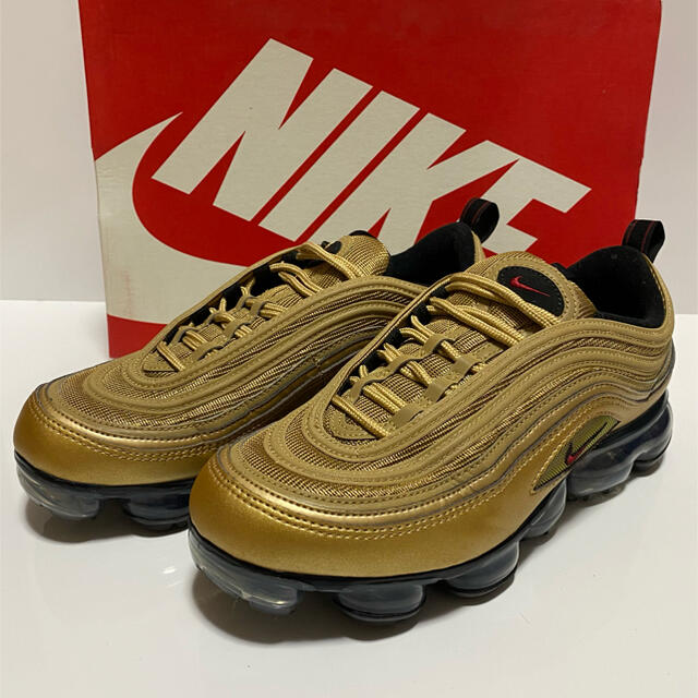 AIRVAPORMAX97NIKE AIR VAPORMAX 97 メタリックゴールド