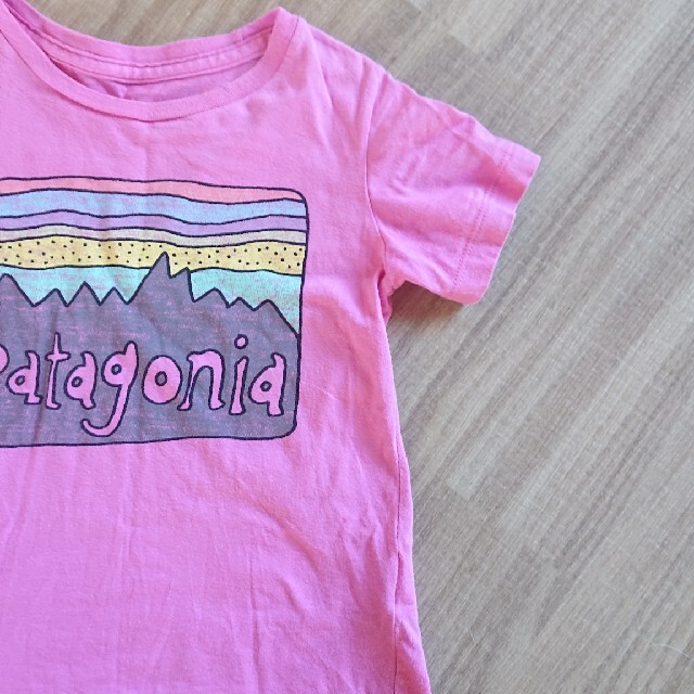 patagonia(パタゴニア)のpatagonia パタゴニア キッズTシャツ 3Tサイズ キッズ/ベビー/マタニティのキッズ服女の子用(90cm~)(Tシャツ/カットソー)の商品写真
